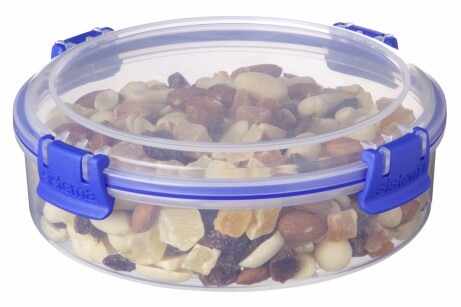 Cutie alimente plastic rotunda cu capac Sistema Klip It 640 ml