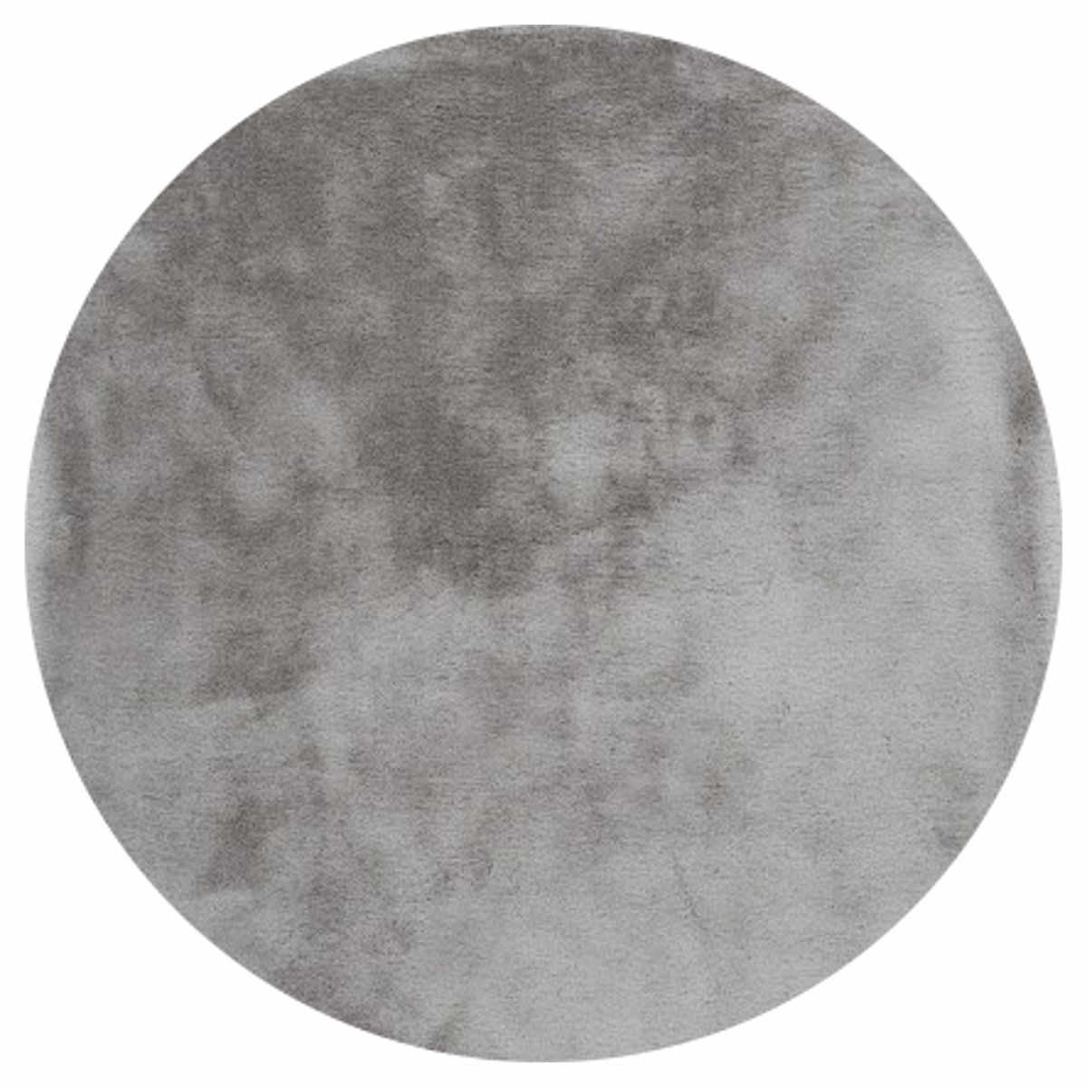 Covor Unicolor Oren, Gri, 120x120 cm