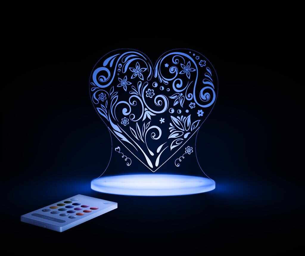 Lampa de veghe Love Heart