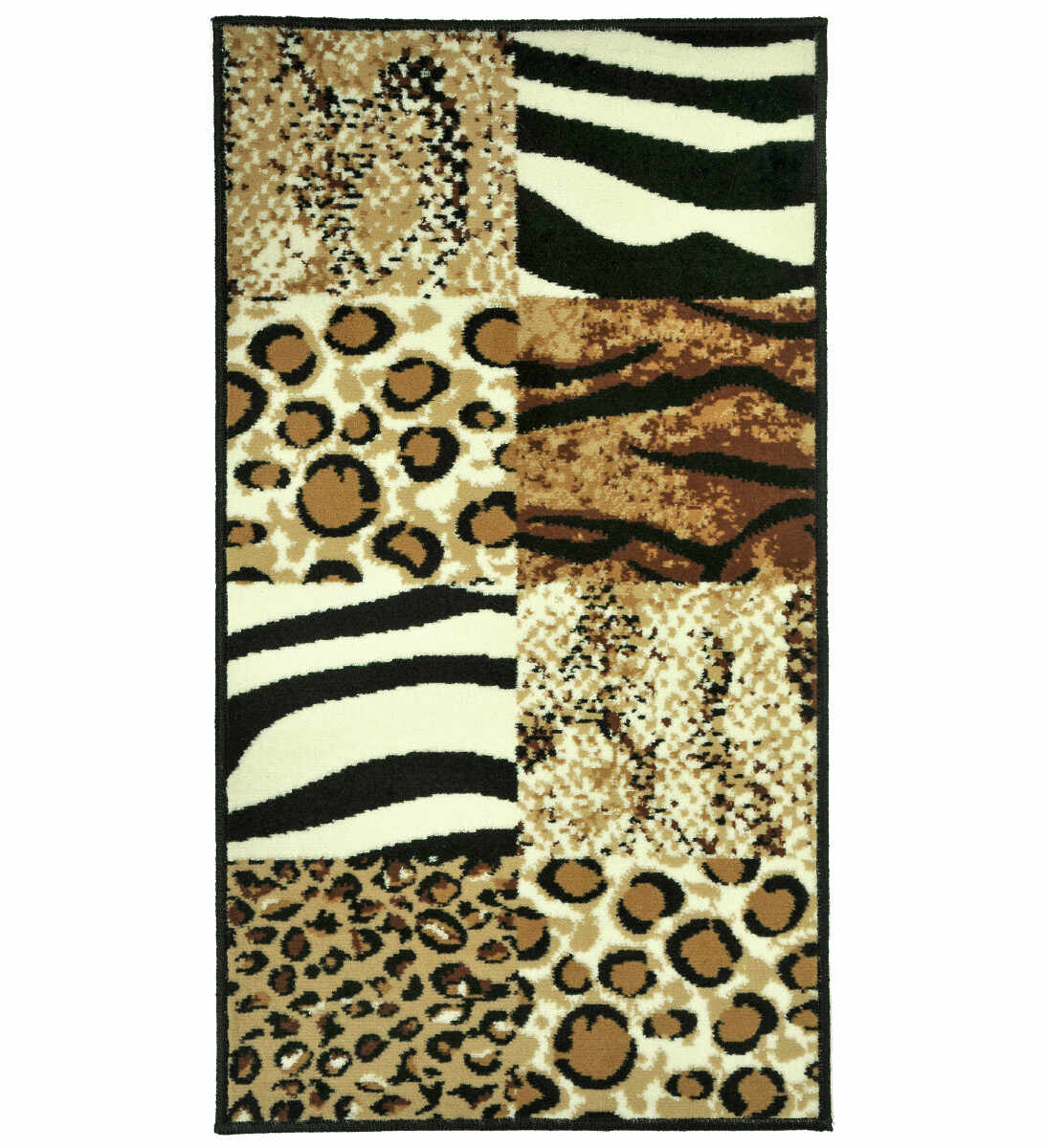 Covor Animal Print Sceptrum, Multicolor, 60x110