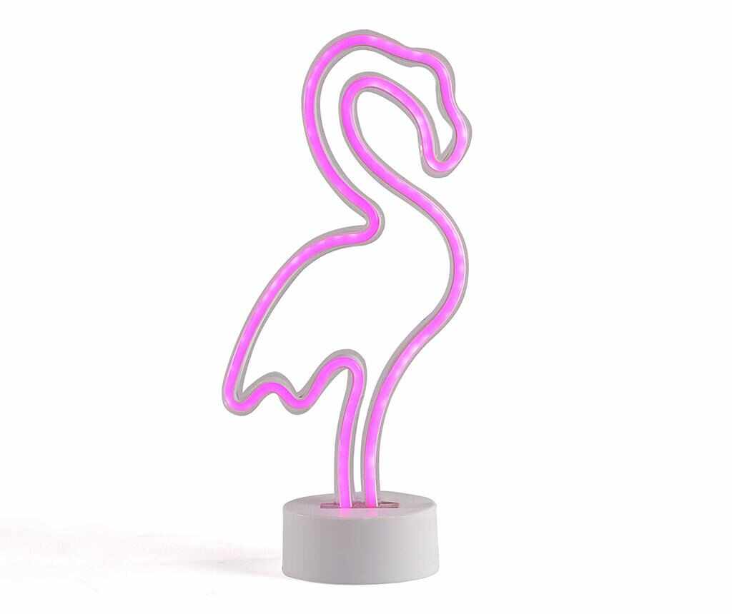 Decoratiune luminoasa Neon Flamingo