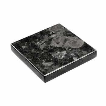 Suport pahar RGE Black Crystal, 15 x 15 cm, negru