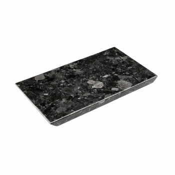 Suport veselă RGE Black Crystal, 20 x 35 cm, negru