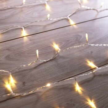 Extensie lumini decorative DecoKing Christmas, lungime 1 m, 200 beculețe