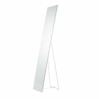Oglindă cu suport Stand, alb 