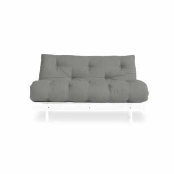 Canapea extensibilă Karup Design Roots White/Grey