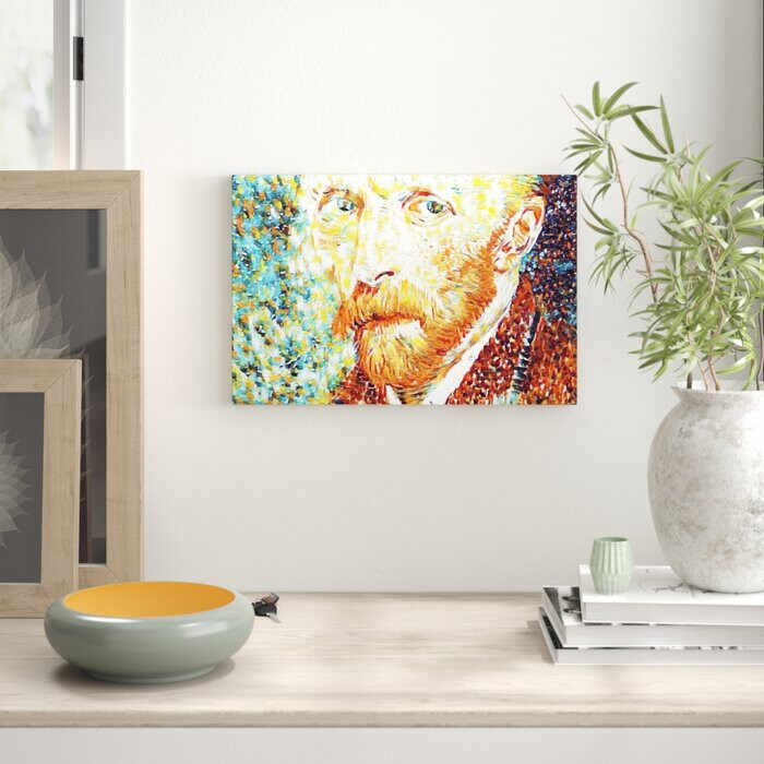 Tablou canvas autoportret Vincent Van Gogh