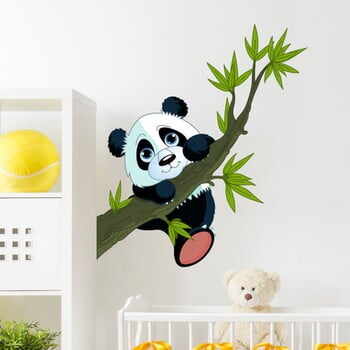 Autocolant Ambiance Panda On Branches