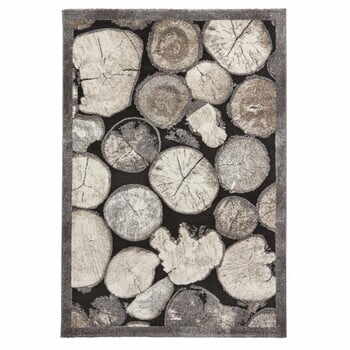 Covor Think Rugs Woodland, 120 x 170 cm, aspect lemn