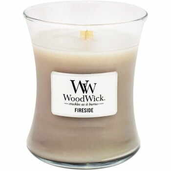 Lumânare parfumată WoodWick Foc în șemineu, 55 ore