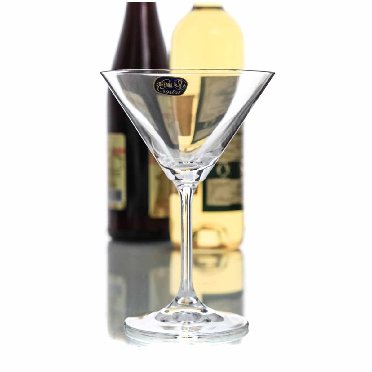 LARA Set 6 pahare cristalin martini 210 ml