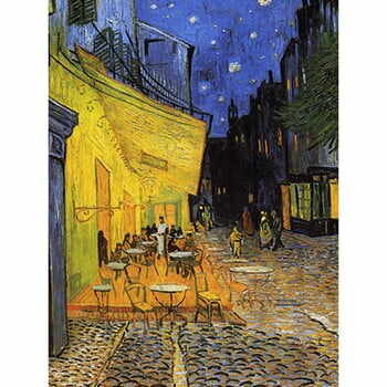 Reproducere tablou Vincent van Gogh - Cafe Terrace, 60 x 45 cm