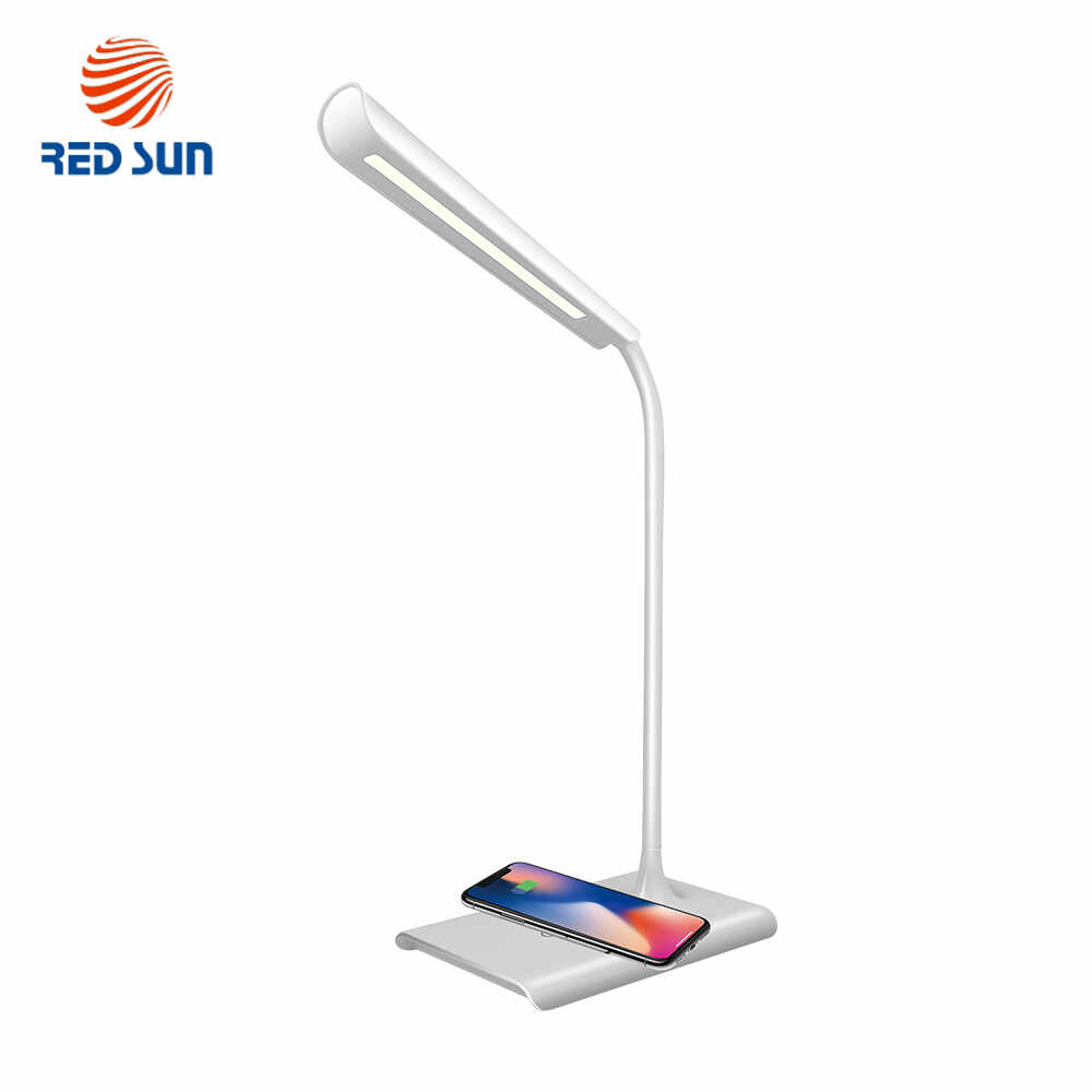 Lampa de birou LED cu incarcare wireless QI pentru smartphone RS-LTL-X8A-WC