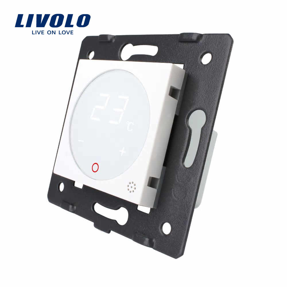 Modul termostat Livolo pentru sisteme de incalzire electrice fara rama sticla
