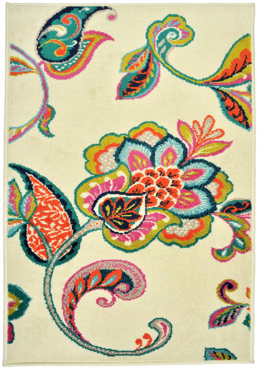 Covor Floral Derek, Multicolor, 160x235