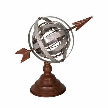 Glob decorativ Antic Line Globe, ø 12,5 cm