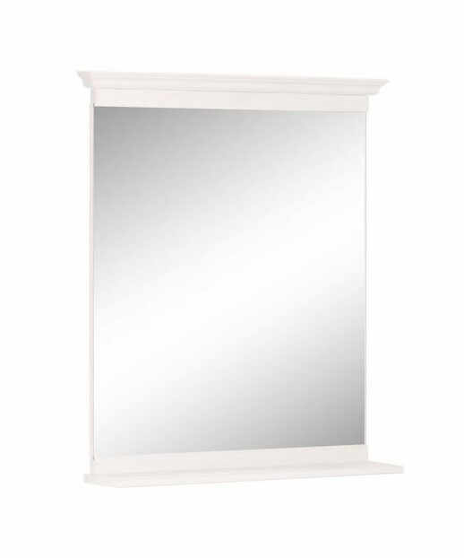 Oglinda Home Affaire, rama lemn alb, 65x55 cm