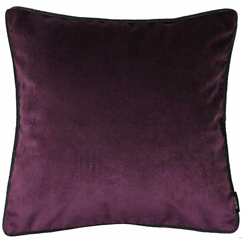Pernă Deonte violet, 43 x 43 cm