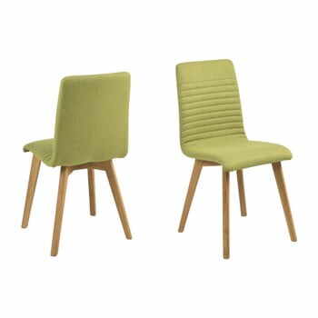 Set 2 scaune Actona Arosa, verde