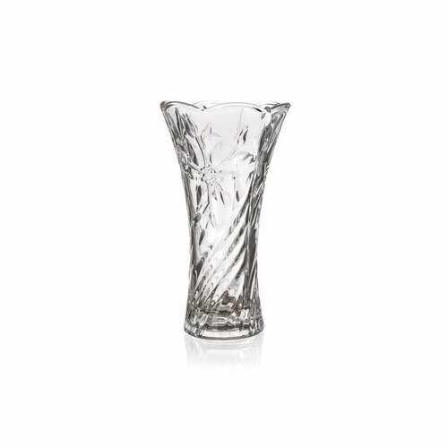 Vază sticlă Banquet Poury, transparentă, 23 cm