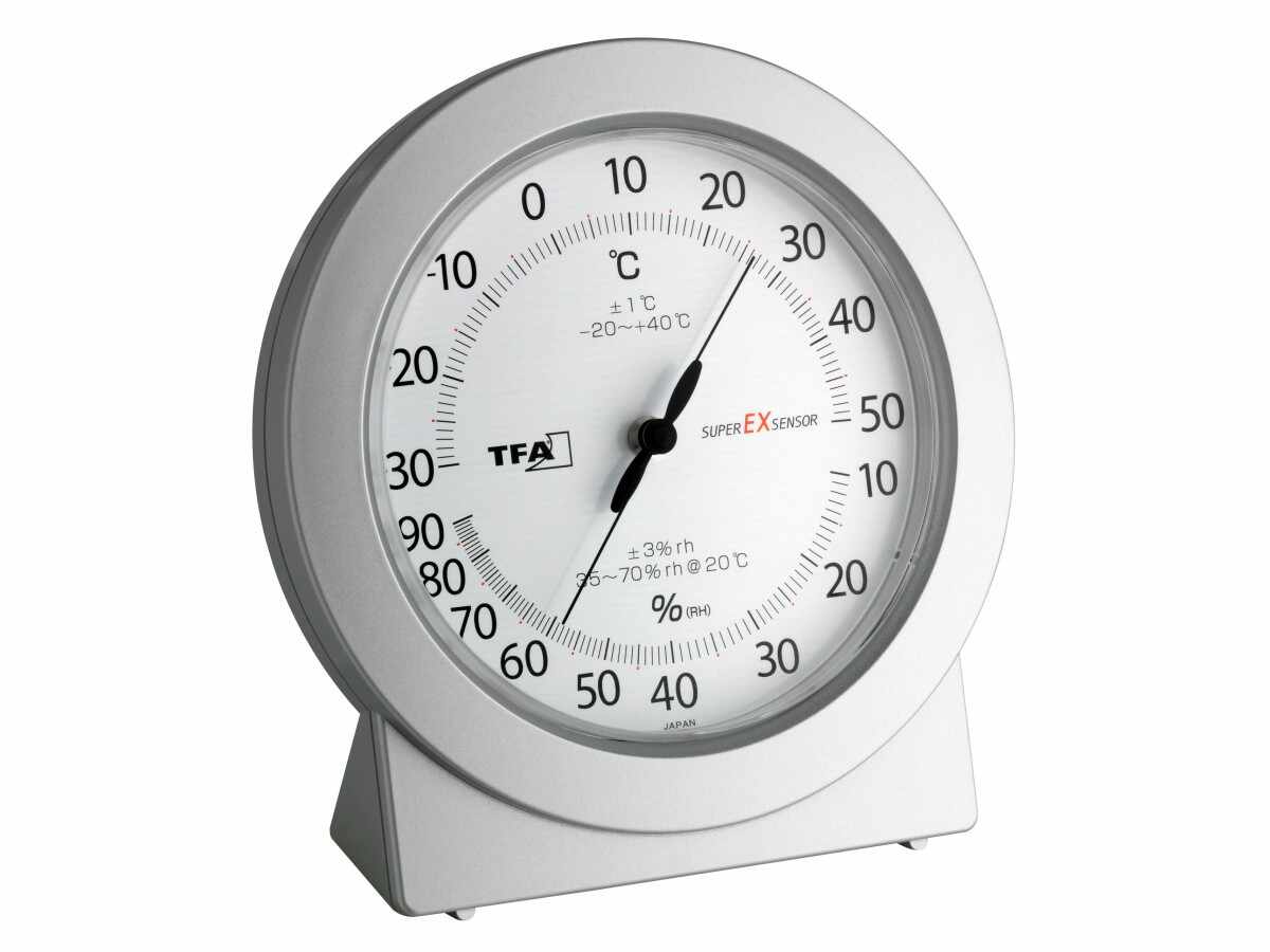 Termohigrometru analog de precizie TFA S45.2020
