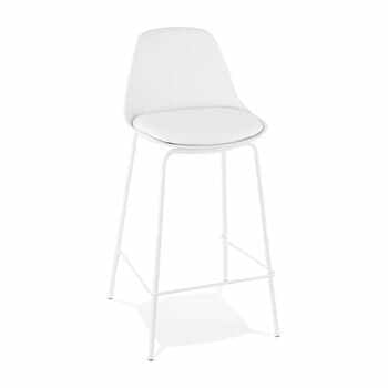 Scaun de bar Kokoon Escal Mini, alb