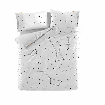 Husă din bumbac pentru pilotă Blanc Constellation, 200 x 200 cm