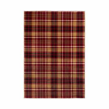 Covor Flair Rugs Highland, 80 x 150 cm, roșu