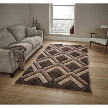 Covor Think Rugs Noble House, 120 x 170 cm, maro 