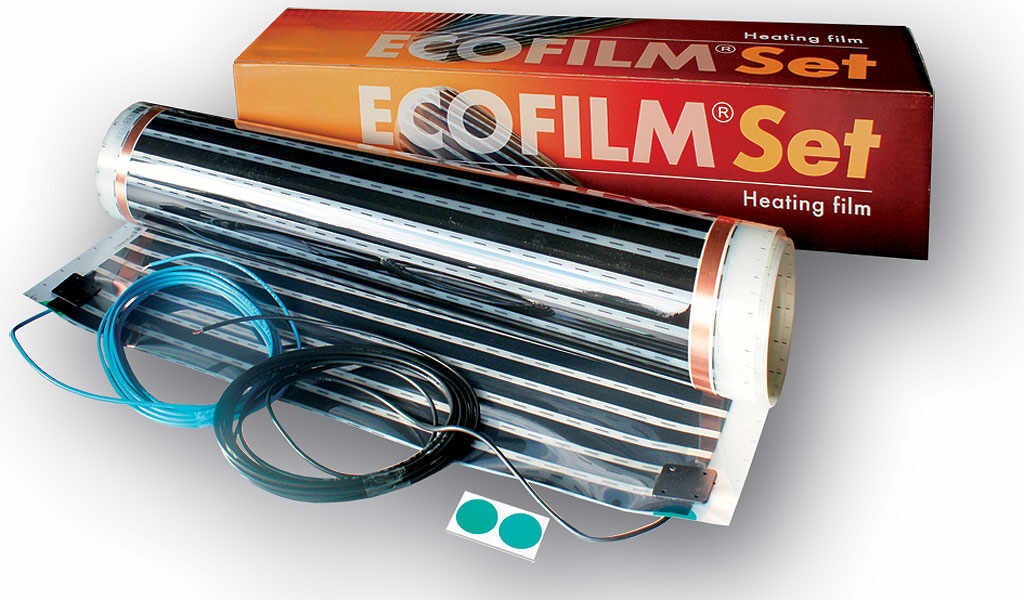 Kit Ecofilm folie incalzire pentru pardoseli din lemn si parchet ES13-580 4 0 mp