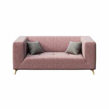Canapea cu 2 locuri MESONICA Toro, roz