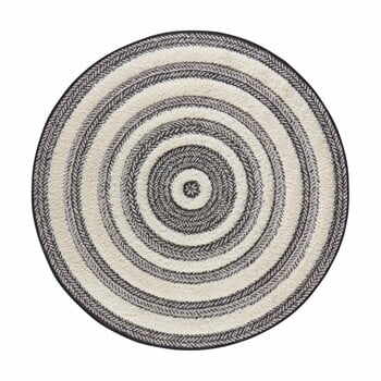 Covor Mint Rugs Handira Circle, ⌀ 160 cm, gri - alb