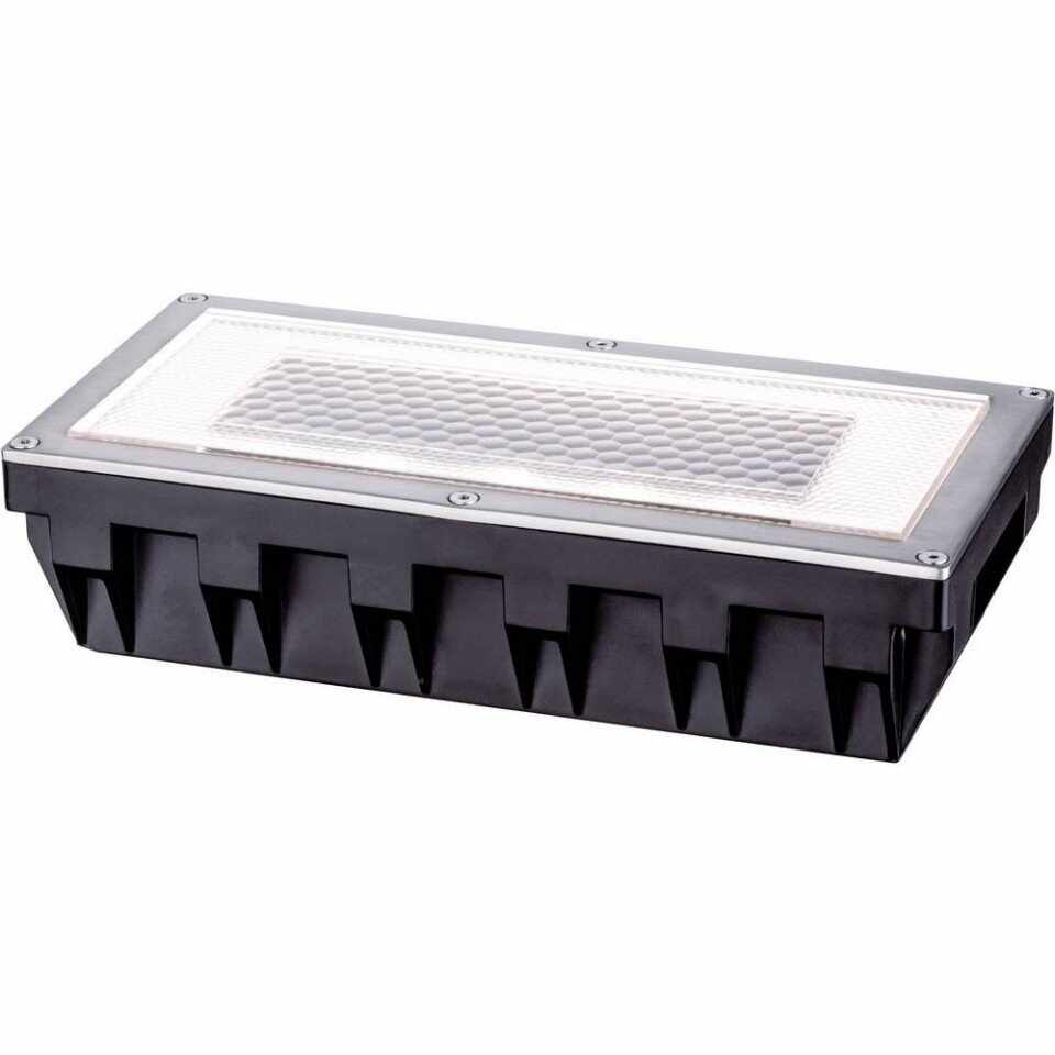 Lampa de exterior Solar Box, metal/plastic, neagra, 20 x 5 x 10 cm, 6w