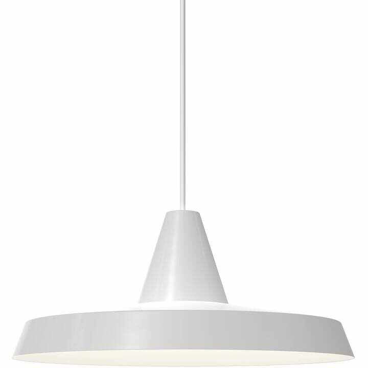 Lustra tip pendul Anniversary, metal, alba, 35 x 16 cm