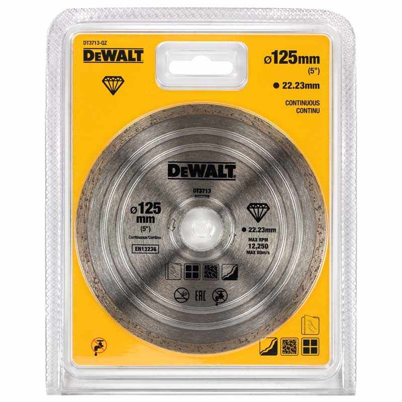 Disc diamantat continuu DeWALT DT3713 Ø125mm