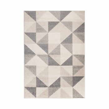 Covor Flair Rugs Urban Triangle, 100 x 150 cm, gri - roz