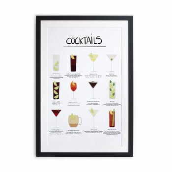 Tablou/poster înrămat Really Nice Things Cocktail, 40 x 60 cm