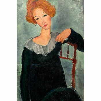 Reproducere tablou Amedeo Modigliani - Woman with Red Hair, 60 x 40 cm