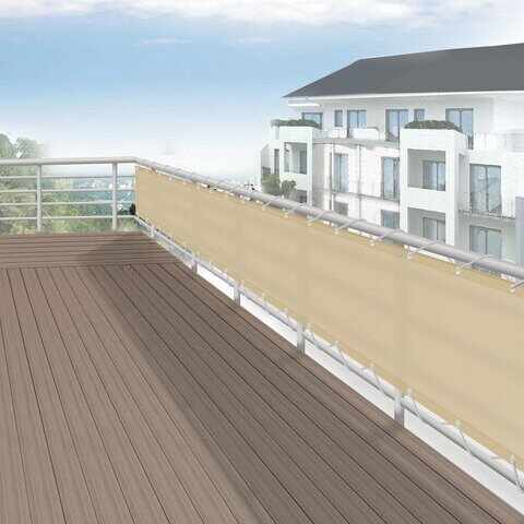 Prelata balcon Portland, crem, 300 x 75 cm