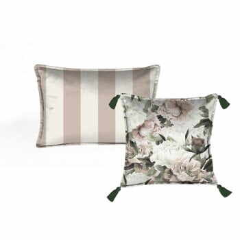 Set 2 perne decorative Velvet Atelier Lili, 45 x 45 cm