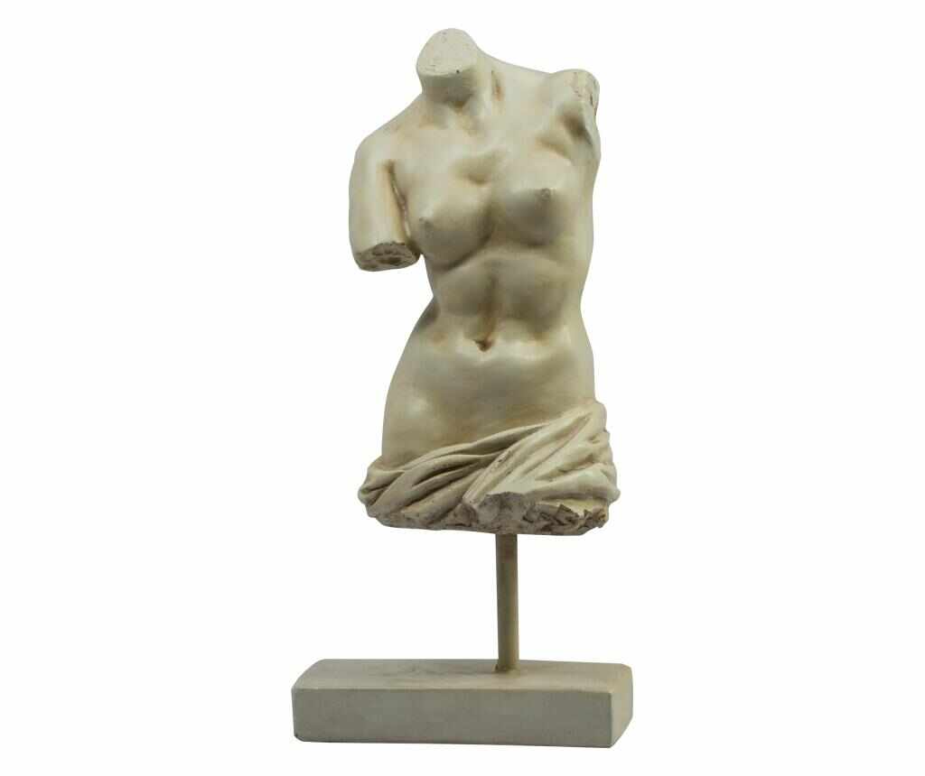 Decoratiune Roman Female Torso - Authentic Models, Alb