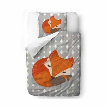 Lenjerie de pat din bumbac Mr. Little Fox Good Rest, 140 x 200 cm