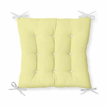 Pernă pentru scaun Minimalist Cushion Covers Lime, 40 x 40 cm