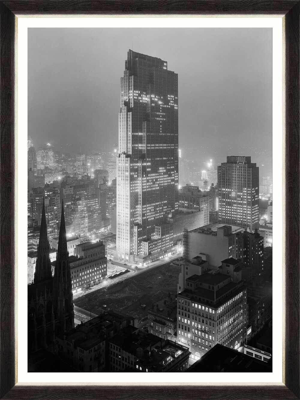 Tablou Framed Art Rockefeller Center 1933