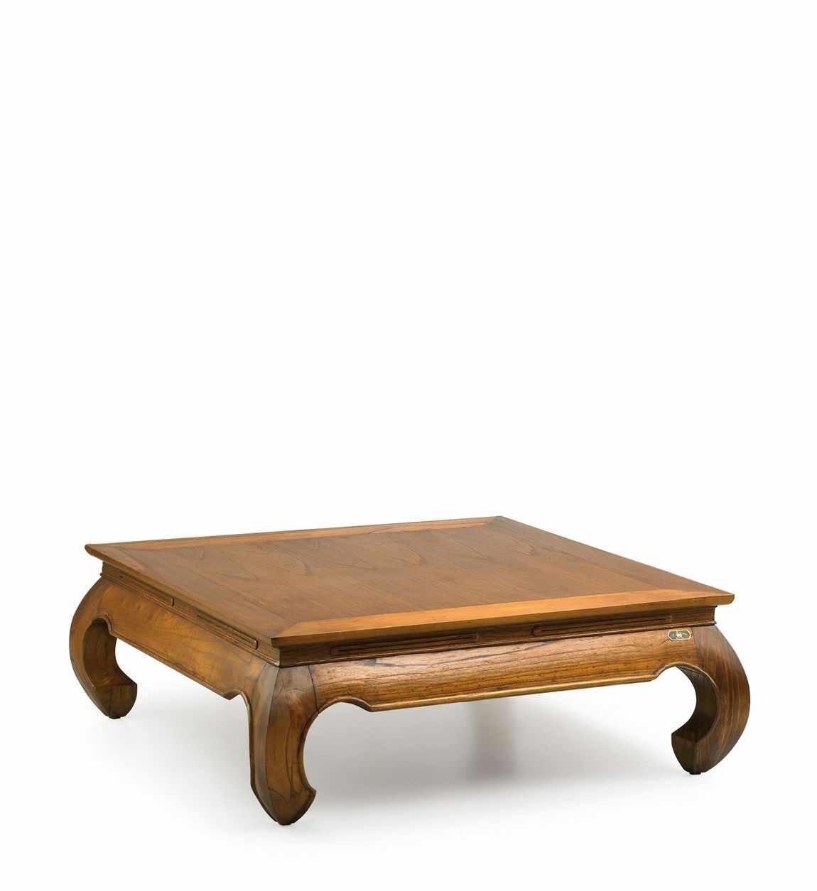 Masa de cafea din lemn, Centro Star Opium Nuc, L100xl100xH40 cm