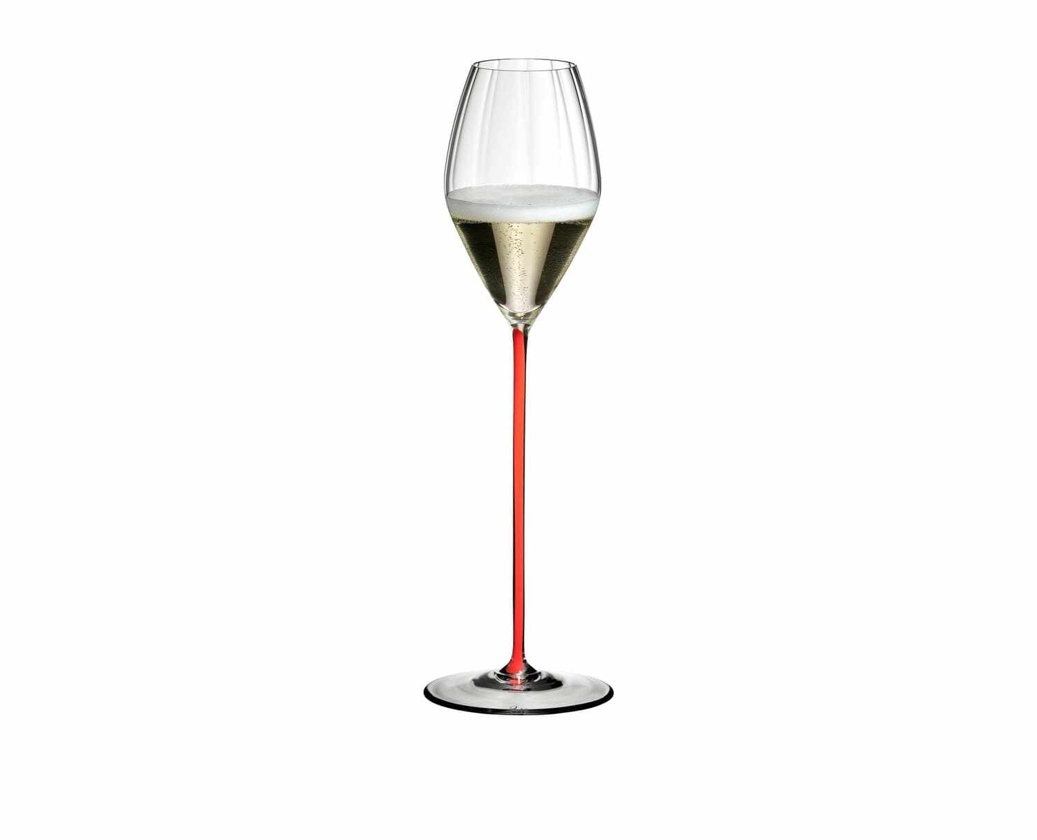Pahar pentru sampanie si vin spumant, din cristal High Performance Champagne Rosu, 375 ml, Riedel