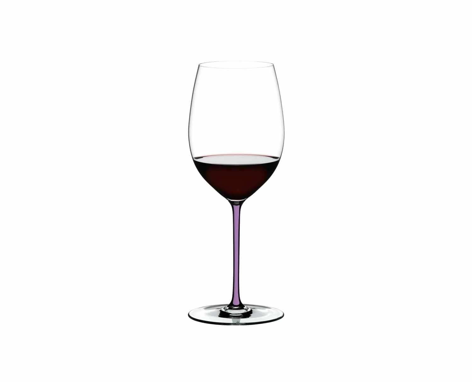 Pahar pentru vin, din cristal Fatto A Mano Cabernet / Merlot Violet, 625 ml, Riedel