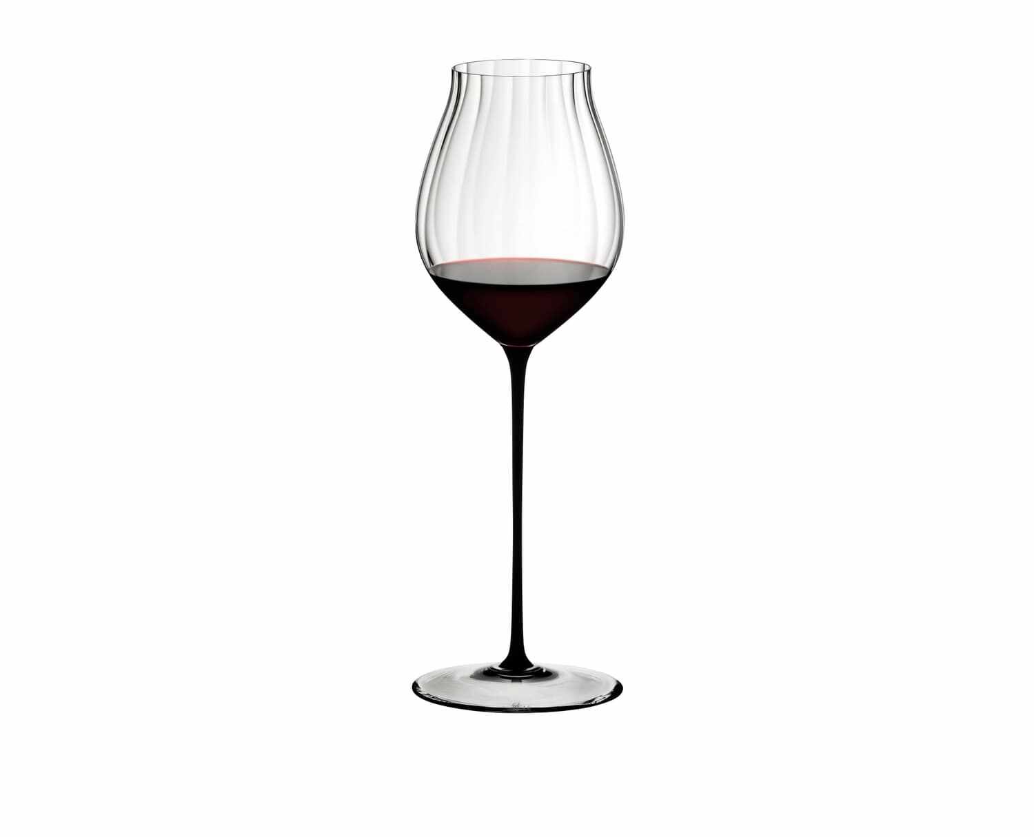 Pahar pentru vin, din cristal High Performance Pinot Noir Negru, 830 ml, Riedel