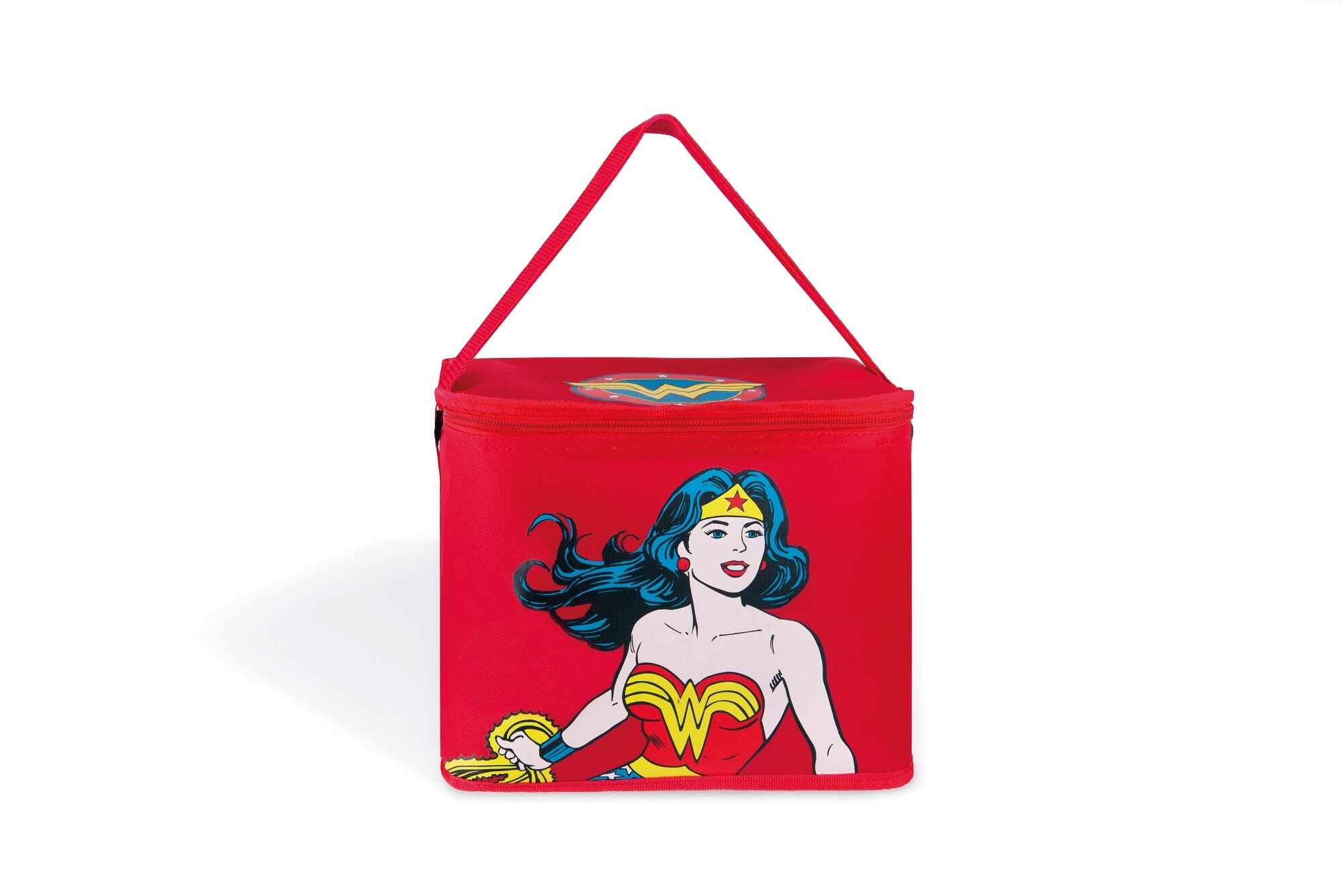 Geanta frigorifica din poliester si PEVA, 10L, L27,5xl18xH21 cm, Superhero Wonder Woman