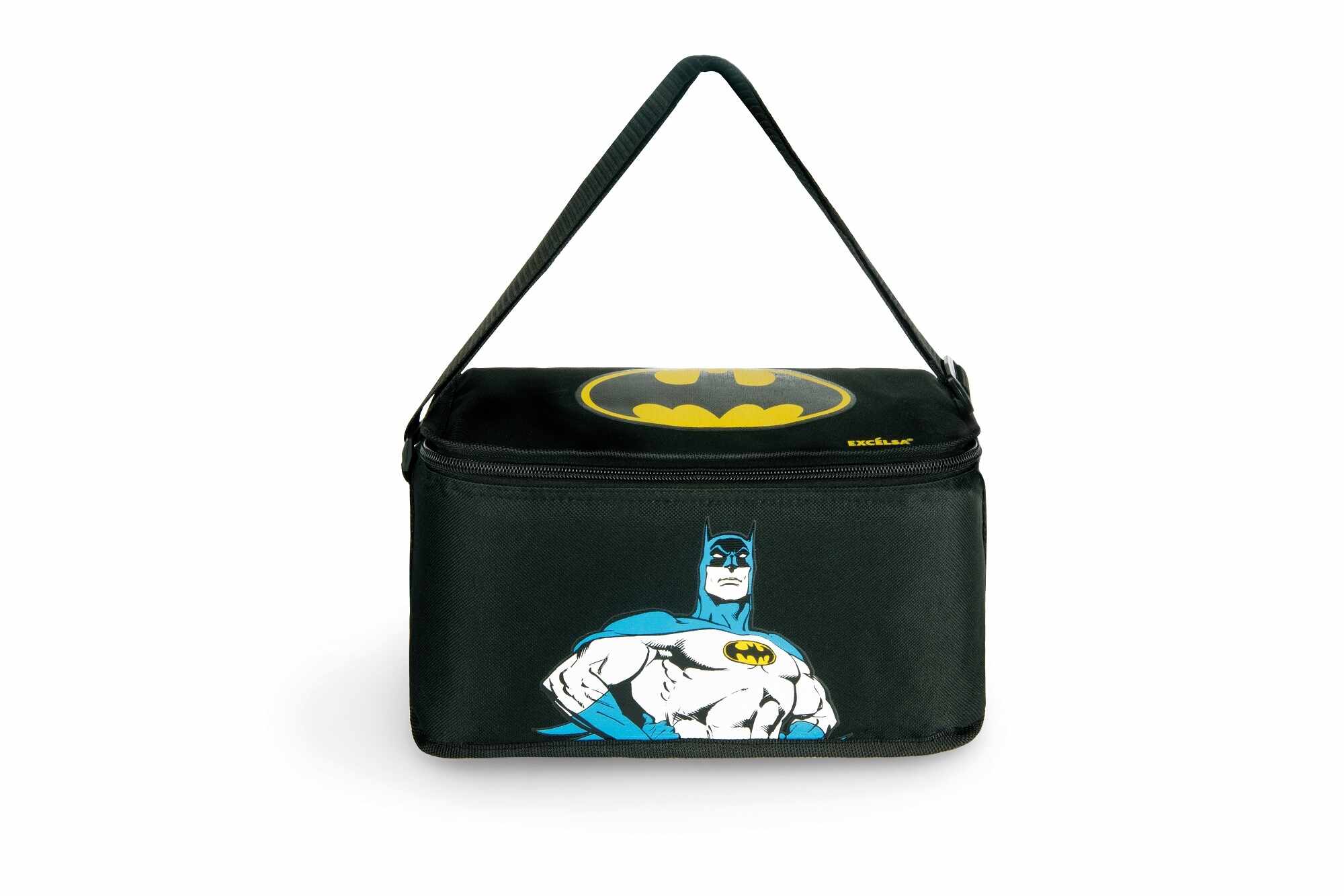Geanta pentru pranz, din poliester si PEVA, 7L, L28xl14xH16,5 cm, Superhero Batman
